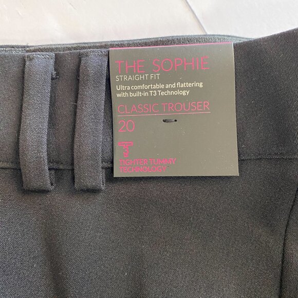 Lane Bryant The Sophie Style SZ 20 Black Dress Pants - Picture 8 of 13